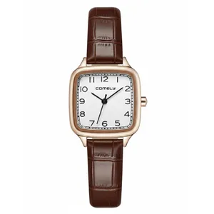 ساعت مچی عقربه‌ای کوارتز زنانه کملی مدل کلاسیک مربع 110D