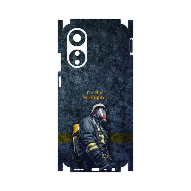 برچسب پوششی ماهوت مدل Firefighter-FullSkin مناسب برای گوشی موبایل اپو A78 4G