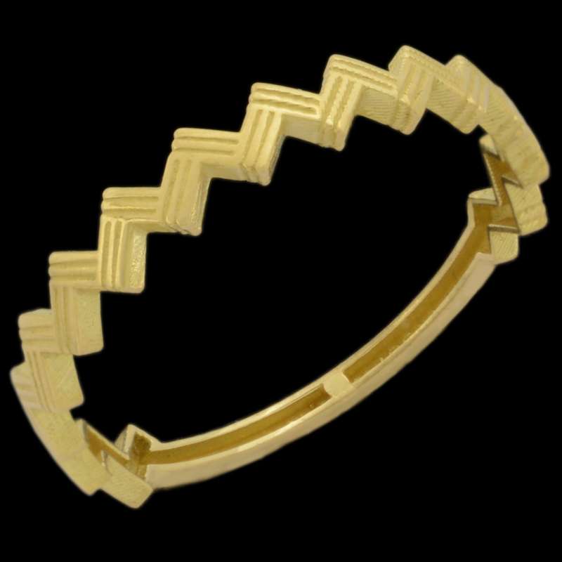 انگشتر طلا 18 عیار زنانه طلای مستجابی  کد 67050