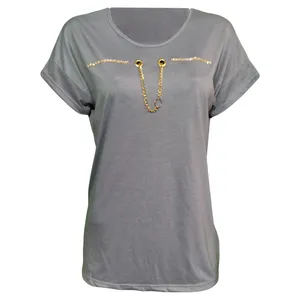 تی شرت آستین کوتاه زنانه مدل پرتو کد 02