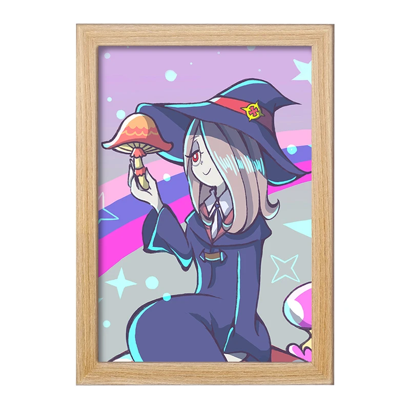 تابلو خندالو مدل سوسی انیمه جادوگران کوچک Little Witch Academia  کد 22839