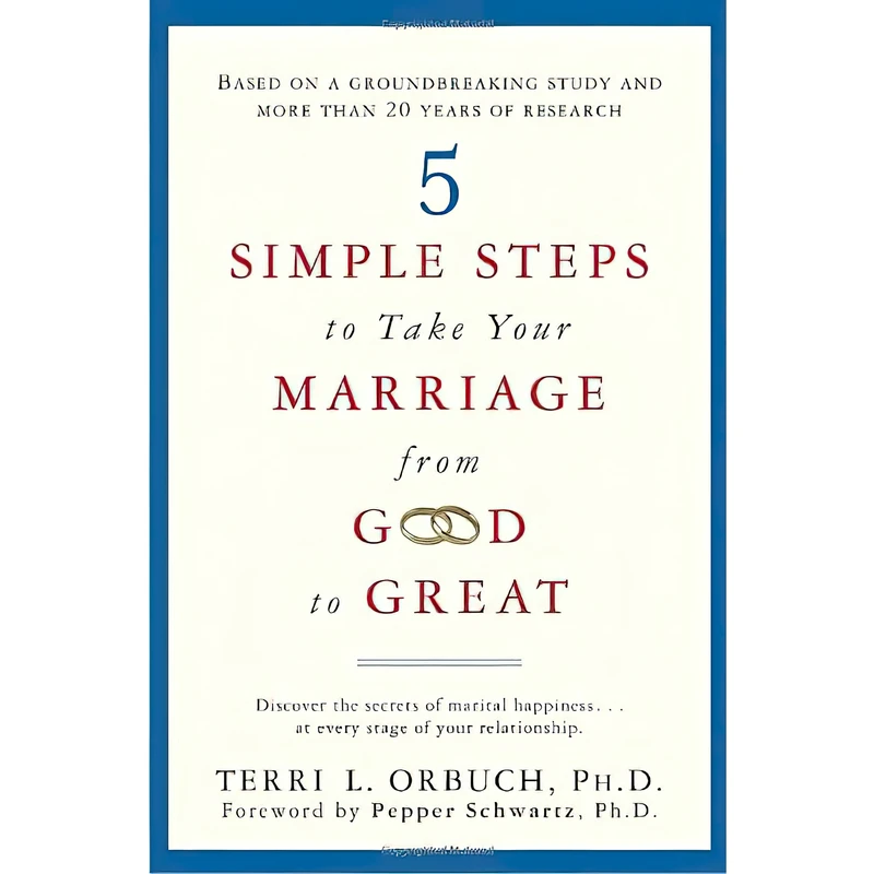 کتاب 5 Simple Steps to Take Your Marriage from Good to Great اثر Terri Orbuch انتشارات Delacorte Press