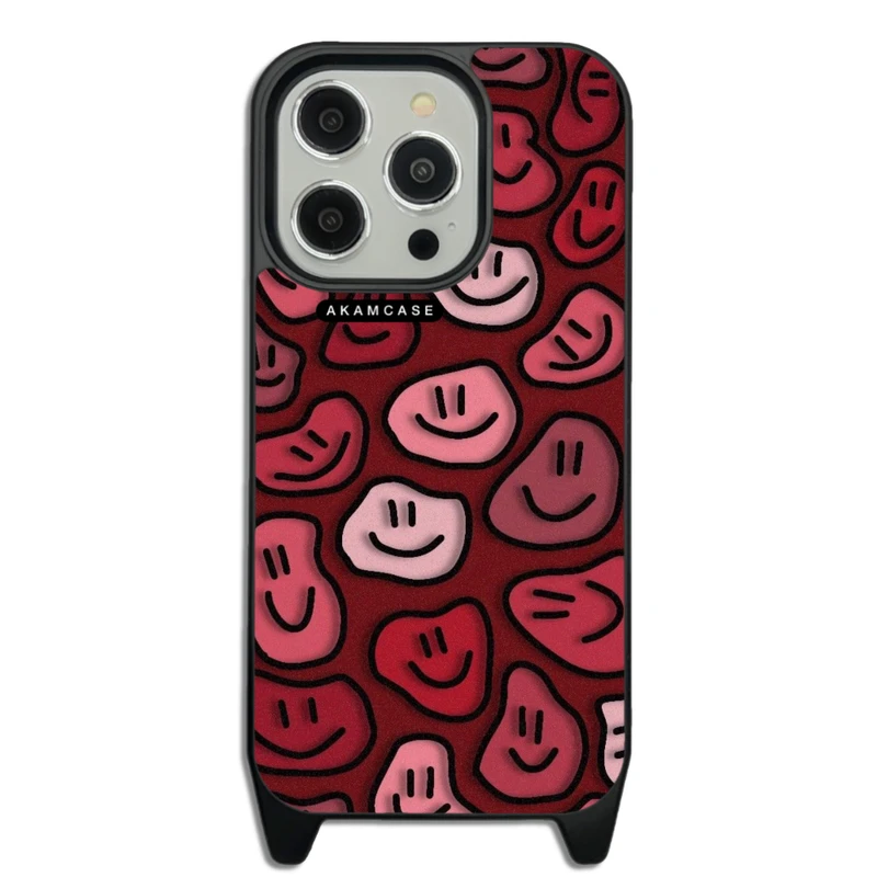 کاور آکام مدل AMCWLA14PRO-HAPPY FACE13 مناسب برای گوشی موبایل اپل iPhone 14 Pro