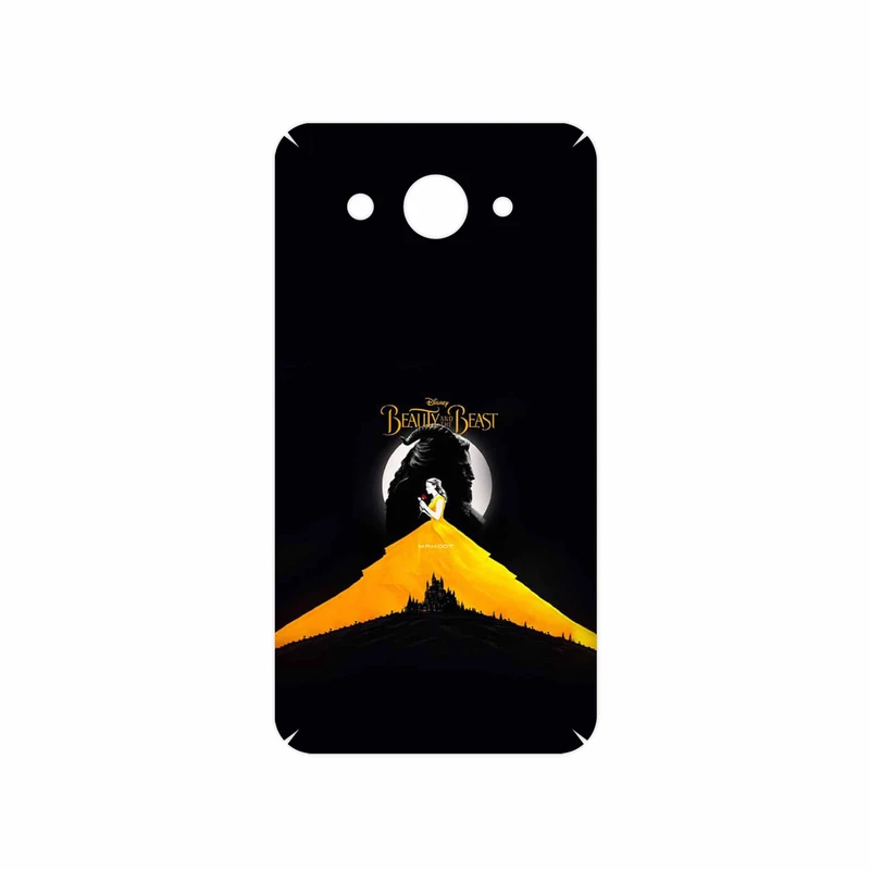 برچسب پوششی ماهوت مدل Beauty and the Beast مناسب برای گوشی موبایل هوآوی Y3 2018