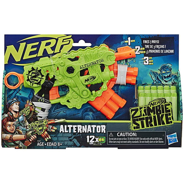 تفنگ بازی نرف مدل Zombie Strike Alternator