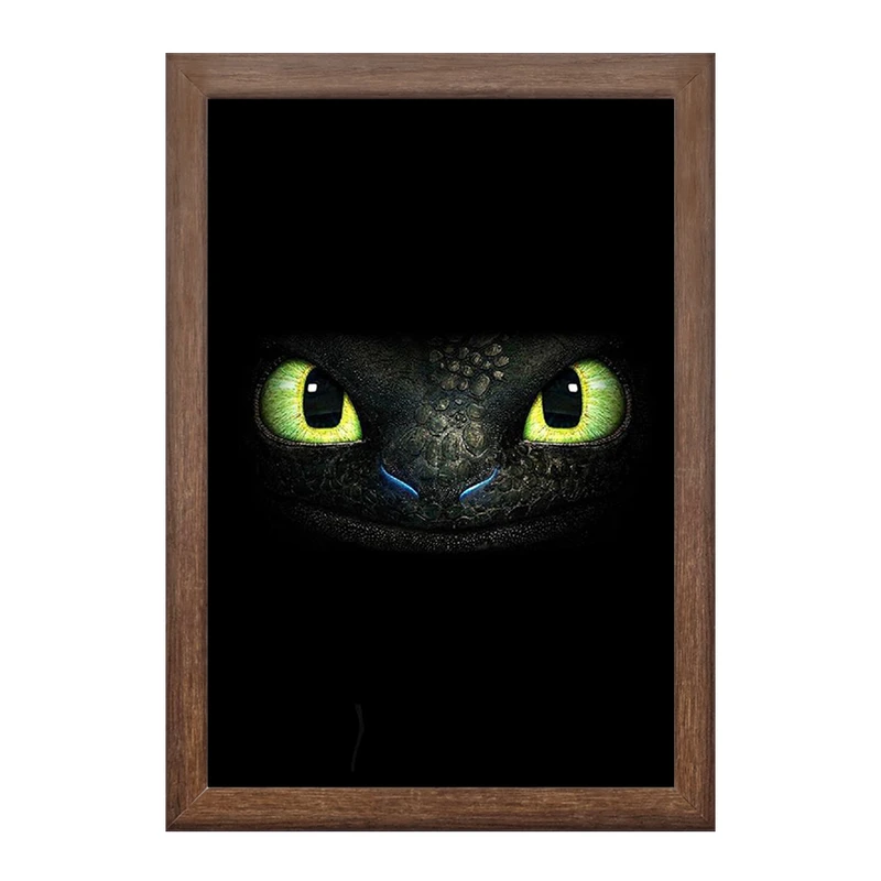 تابلو خندالو طرح اژدها سواران DreamWorks Dragons  کد 13756