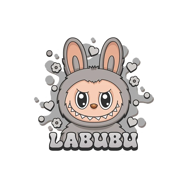 استیکر پارچه و لباس پاد آفرین طرح لبوبو کد 89