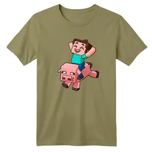 تی شرت آستین کوتاه بچگانه مدل ماینکرفت کد 1