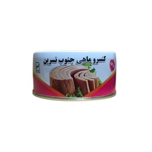 کنسرو ماهی تن در روغن نسرین - 180 گرم