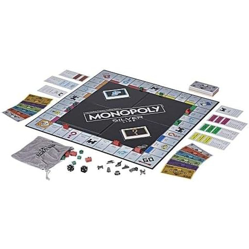 بازی فکری هاسبرو مدل مونوپولی Monopoly Silver Line