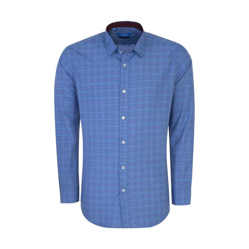 پیراهن آستین بلند مردانه سولا مدل BLSM 2135