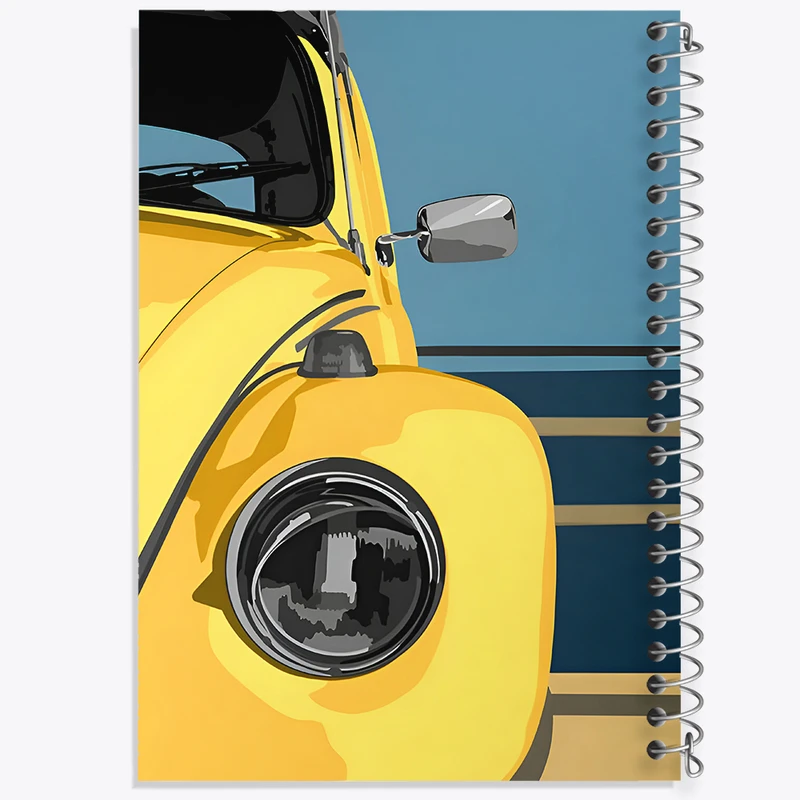 دفتر لیست خرید 50 برگ خندالو طرح فولکس کد F6146