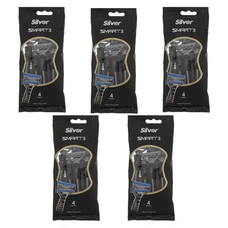 خود تراش سیلور مدل Smart3 مجموعه 5 عددی