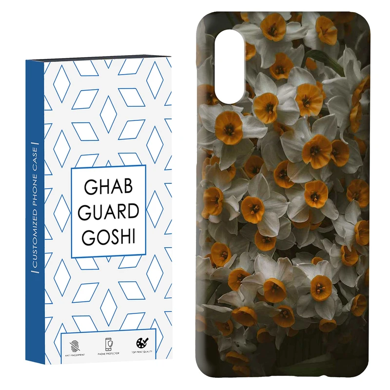 کاور قاب گارد گوشی طرح گل نرگس کد Dimo-981 مناسب برای گوشی موبایل سامسونگ Galaxy A02 / M02