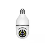 دوربین امنیتی آنالوگ بی‌سیم مدل V380 با رزولوشن Full-HD 1080، حسگر CMOS، زاویه دید 110 درجه، قابلیت چرخش Pan و Tilt، بزرگنمایی اپتیکال و دیجیتال، دید در شب، ضبط صدا، شیار و محفظه کارت حافظه، سنسور حرکتی و اتصال به گوشی
