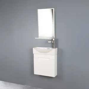 ست کابینت و روشویی پیسو مدل P-464620 به همراه آینه