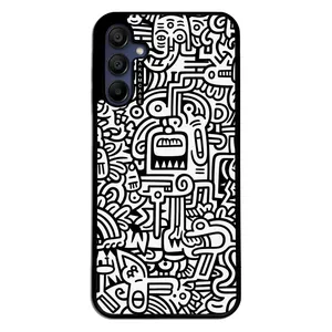AKAM AMC-WSGA15-DOODLE15 Cover For Samsung Galaxy A15