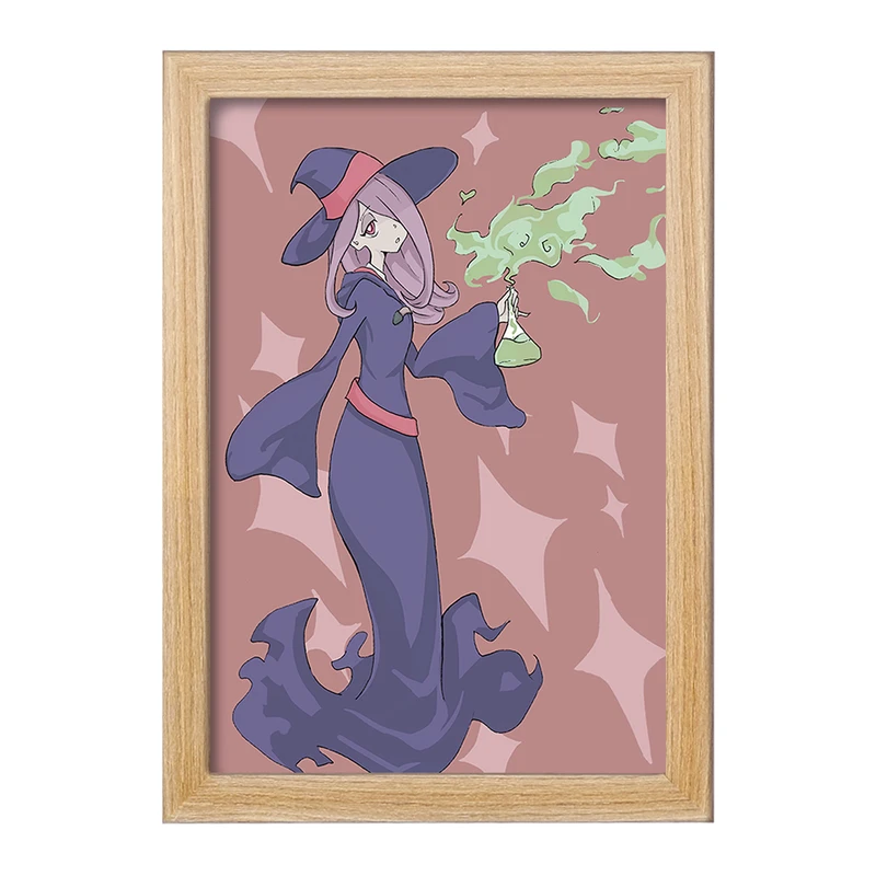 تابلو خندالو مدل سوسی انیمه Little Witch Academia  کد 22851