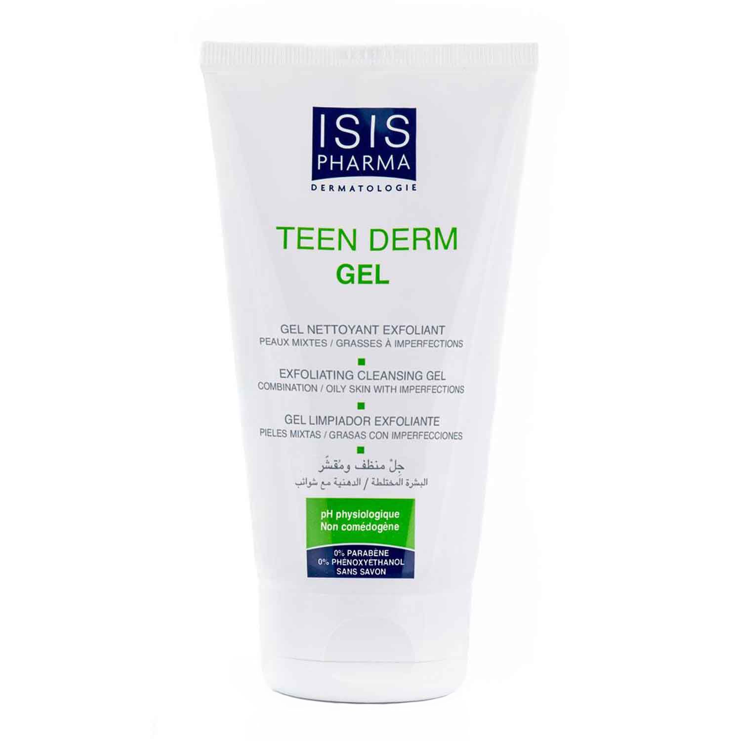 ژل شستشو صورت آیسیس فارما مدل TEEN DERM حجم ۱۵۰ میلی لیتر -  - 2