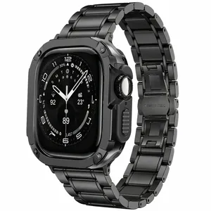 Sprig Road5Bead-SHPF Band suitable for Apple watch Ultra / Ultra 2 / Ultra 3 49mm with cover