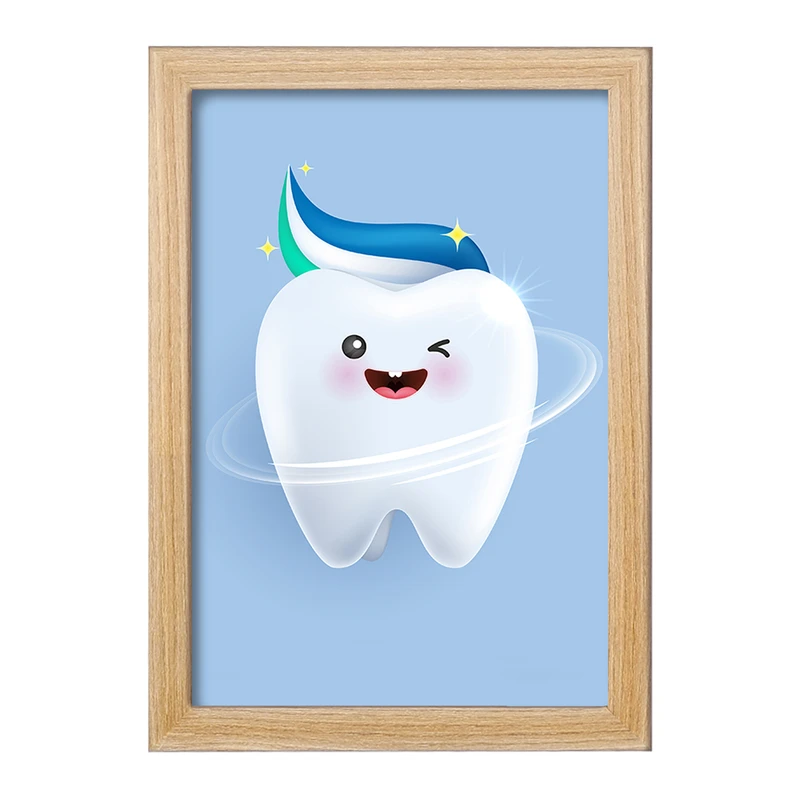 تابلو خندالو مدل دندان و دندان پزشکی کودکانه کد 36703