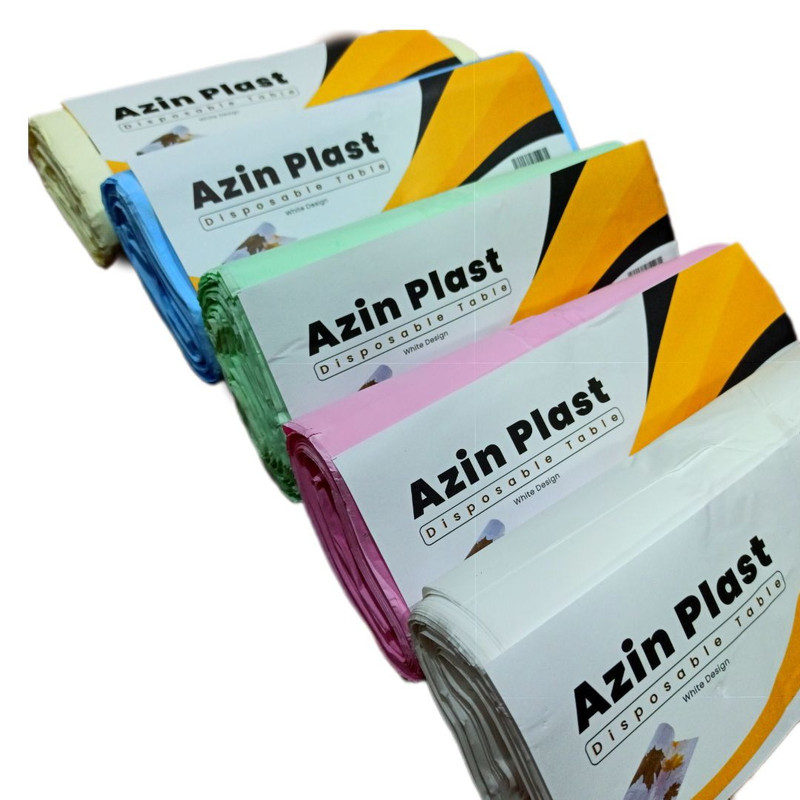 سفره یکبار مصرف آذین پلاست کد 04 وزن 1 کیلوگرم بسته 3 عددی