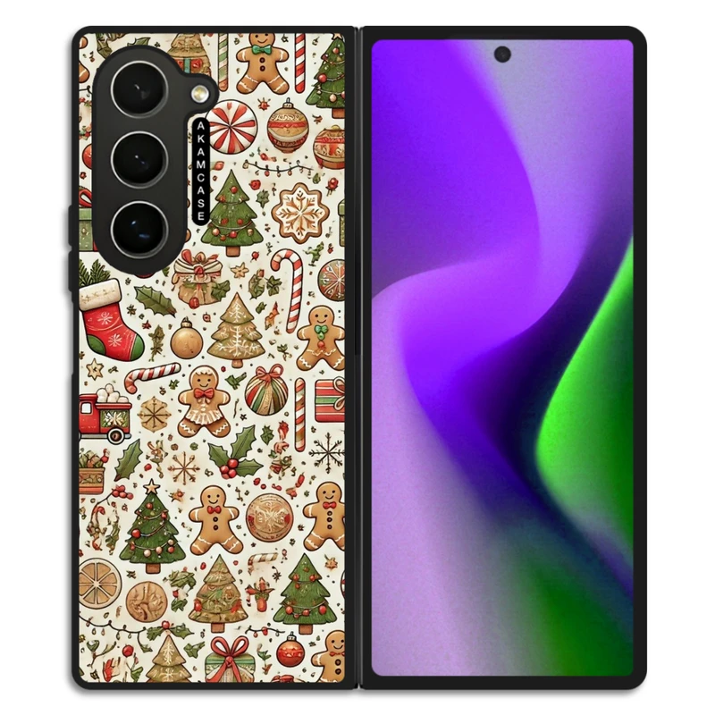کاور آکام مدل AMC-WSGZFOLD6-CHRISTMAS-21 مناسب برای گوشی موبایل سامسونگ Galaxy Z Fold 6