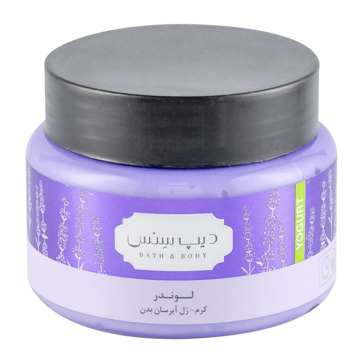 کرم ژل بدن دیپ سنس مدل لوندر منایب انواع پوست حجم 250 میلی لیتر -  - 4