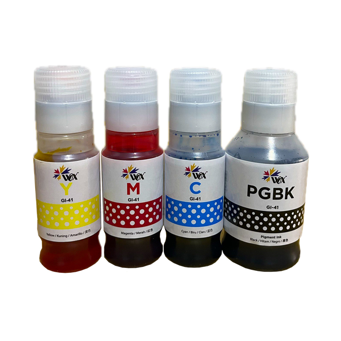 پک کامل 4 رنگ جوهر وکس کانن مدل GI-41