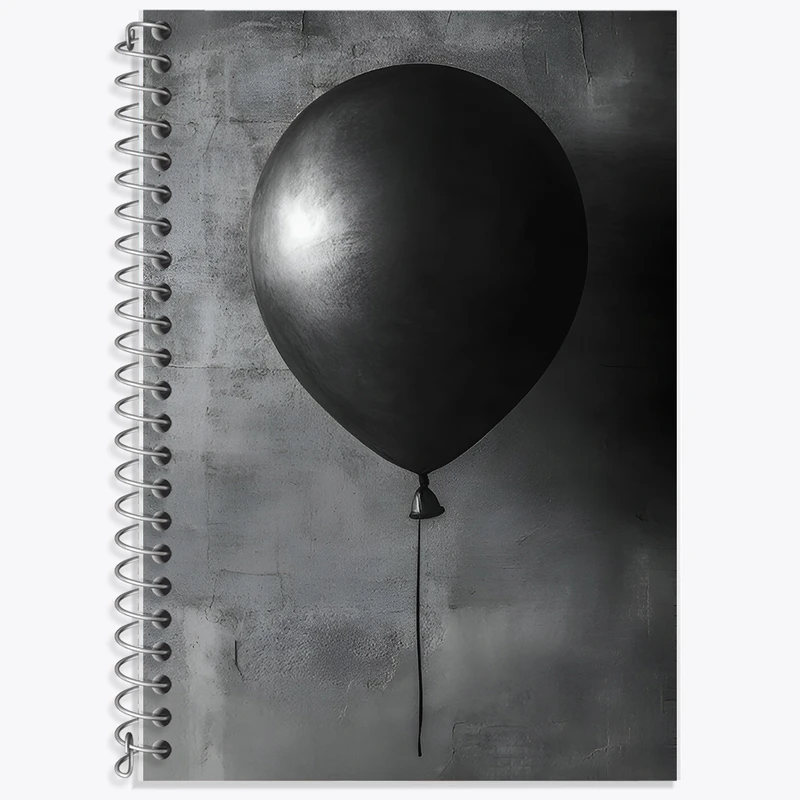 دفتر نت موسیقی 50 برگ خندالو طرح بادکنک کد F8496