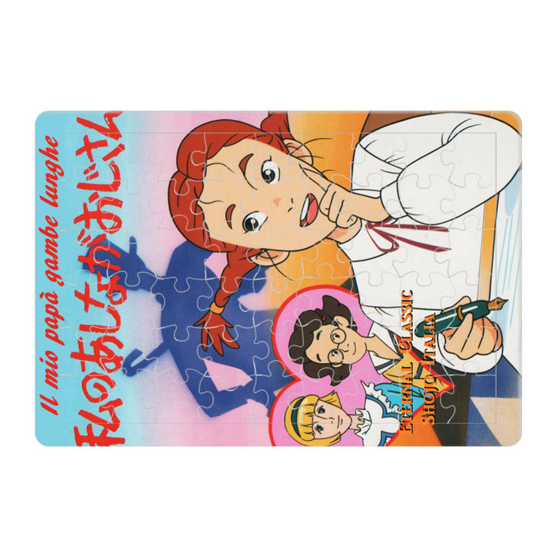 پازل 54 تکه طرح بابالنگ دراز مدل P609