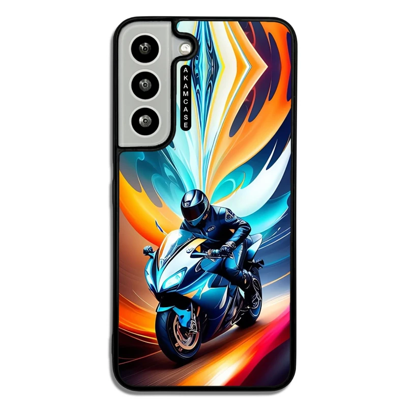 کاور آکام مدل AMC-WSGS22-MOTORCYCLE-6 مناسب برای گوشی موبایل سامسونگ Galaxy S22
