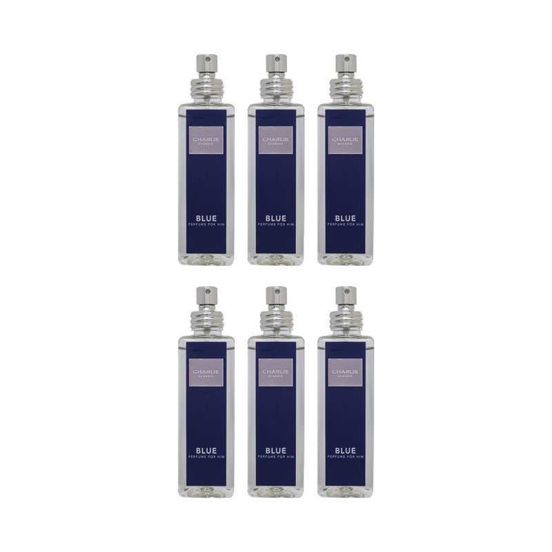 ادو تویلت مردانه چارلی مدل blue حجم 100 میلی لیتر مجموعه 6 عددی
