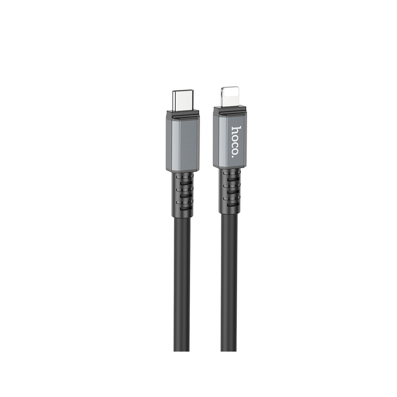 کابل تبدیل USB-C به لایتنینگ هوکو مدل X85 20W طول 1 متر