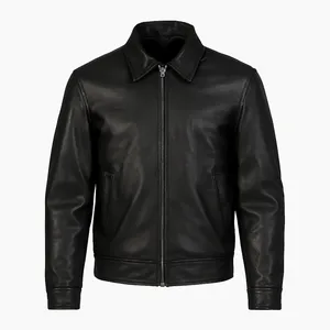 کت چرم مردانه مدل هیربد