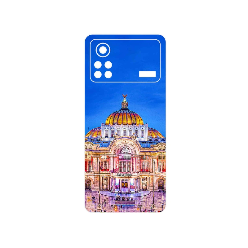 برچسب پوششی ماهوت مدل Mexico City مناسب برای گوشی موبایل شیائومی Poco X4 Pro 5G