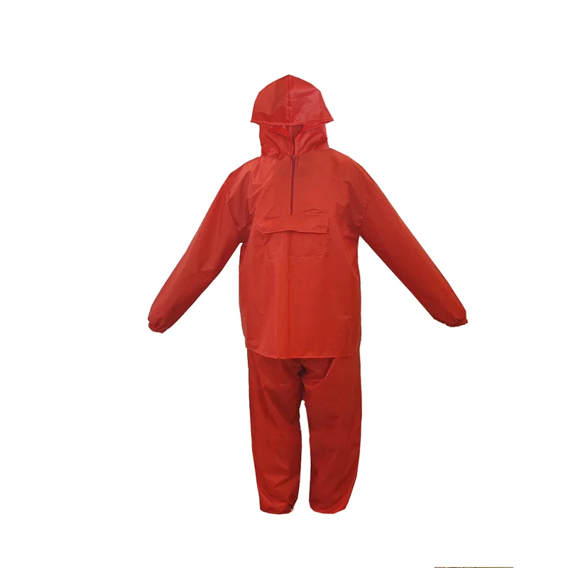 لباس کار مدل بادگیر ضدآب کد RED 4XL
