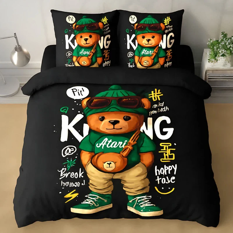 سرویس خواب 1 نفر 4 تکه مدل پسرانه کد 6100