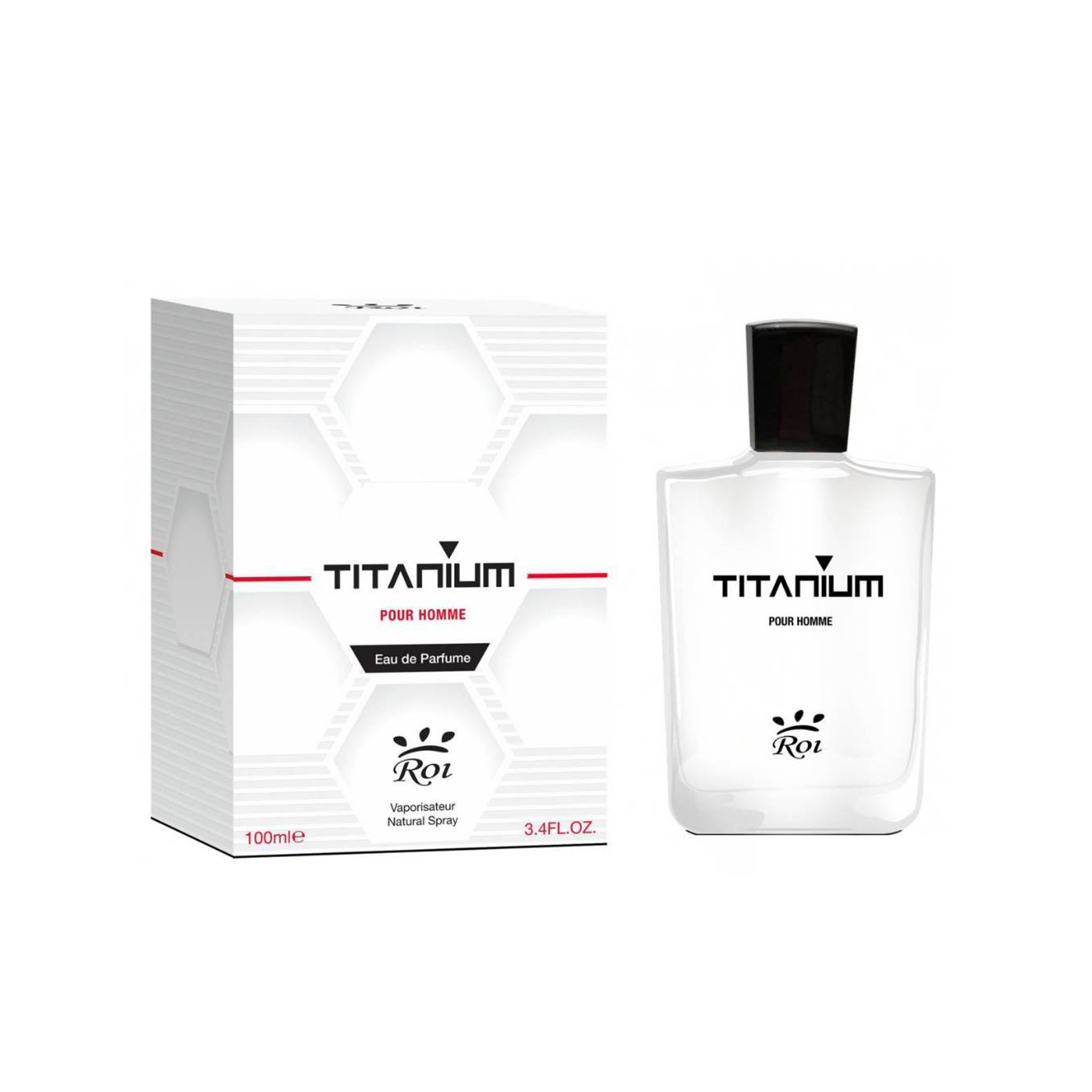 ادو پرفیوم مردانه روی مدل تیتانیوم حجم 100 میلی لیتر