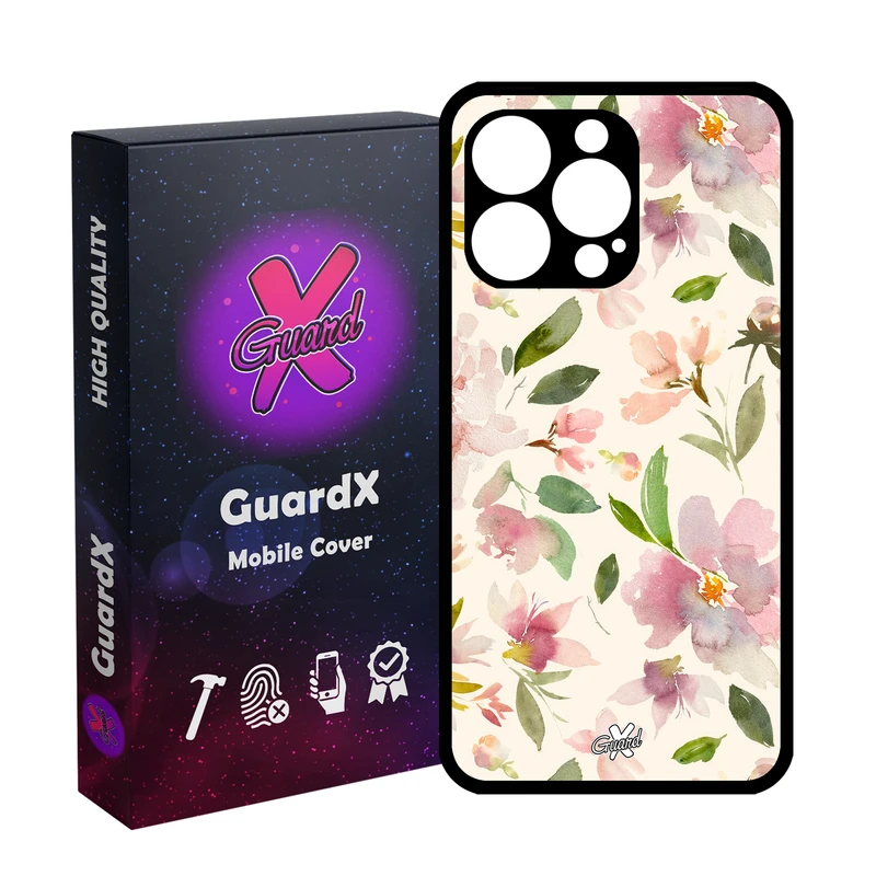 کاور گارد ایکس طرح گل مدل Glass10579 مناسب برای گوشی موبایل اپل iPhone 13 Pro