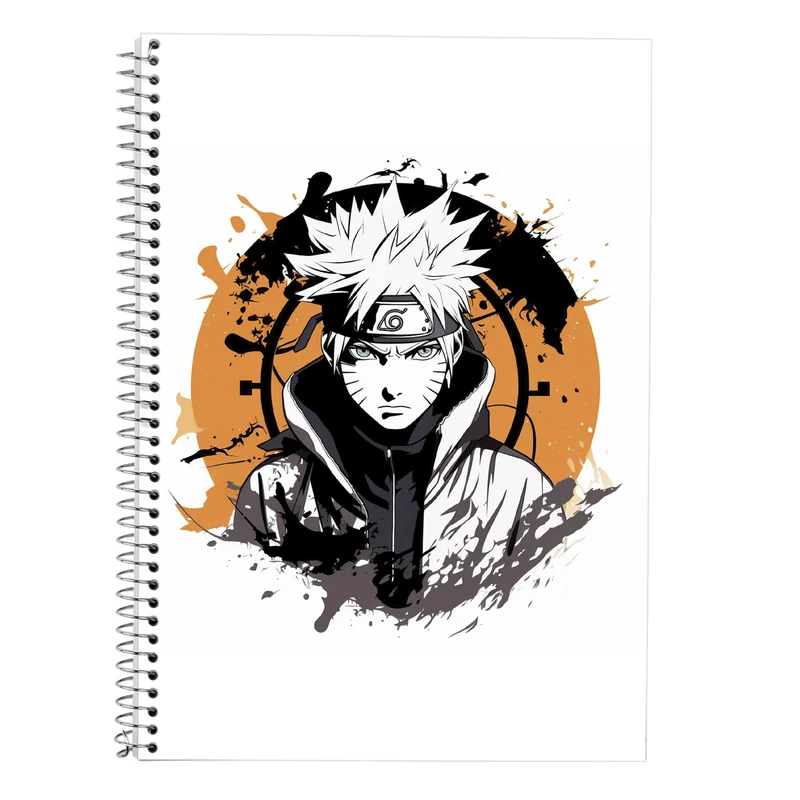 دفتر زبان 50 برگ مدوپد مدل Naroto کد DF11222