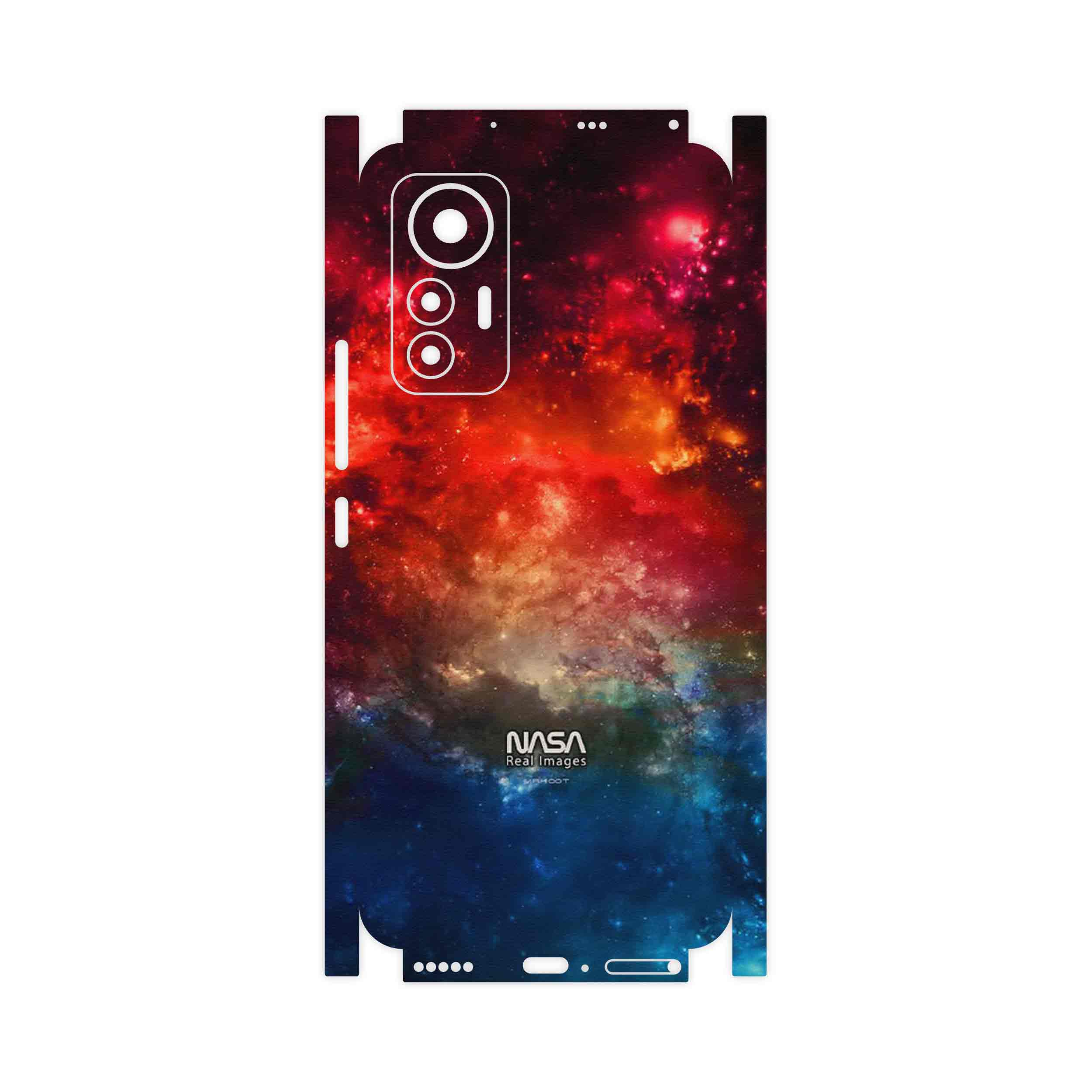 برچسب پوششی ماهوت مدل Universe b NASA 8-FullSkin مناسب برای گوشی موبایل شیائومی 12 Lite