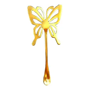قاشق شربت خوری طرح پروانه مدل 5000