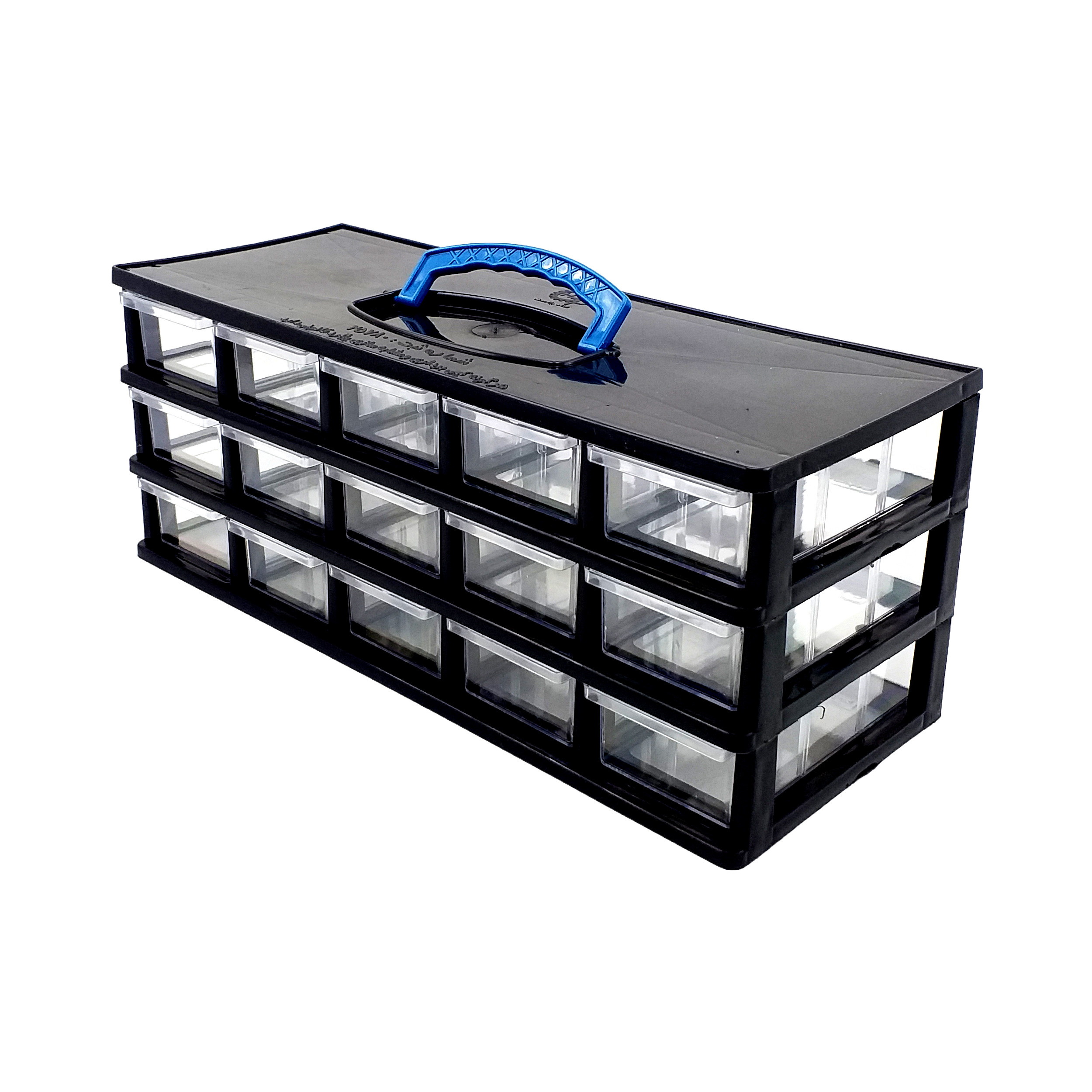 جعبه ابزار قناد پلاست مدل A03-2 مجموعه 2 عددی