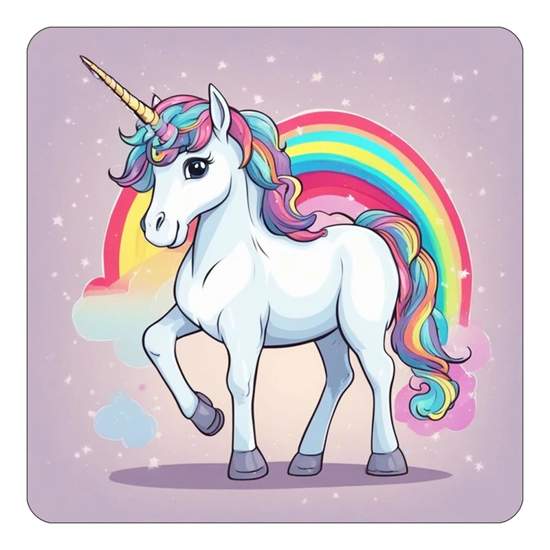 مگنت کاکتی طرح اسب تک شاخ و یونیکورن مدل mp30660