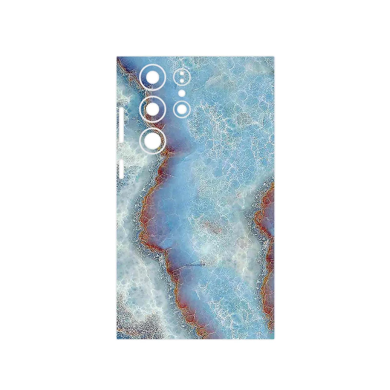 برچسب پوششی ماهوت مدل Blue_Ocean_Marble مناسب برای گوشی موبایل سامسونگ Galaxy S23 Ultra