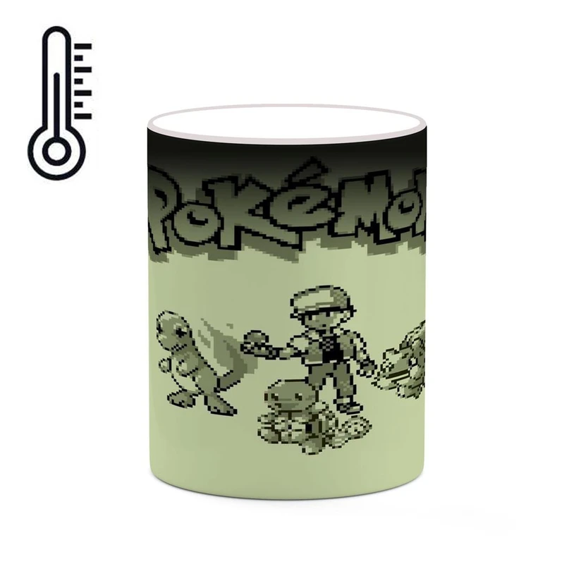 ماگ حرارتی کاکتی مدل بازی پوکمون Pokemon Yellow کد mgh29914