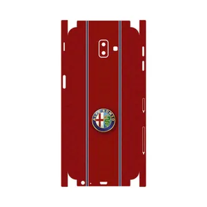 MAHOOT Alfa Romeo-FullSkin Cover Sticker for Samsung Galaxy J6 Plus