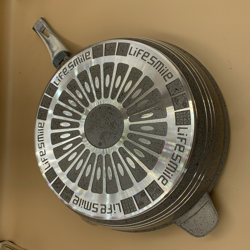 تابه گرانیت لایف اسمایل مدل FLCM-3FX-24 سایز 24