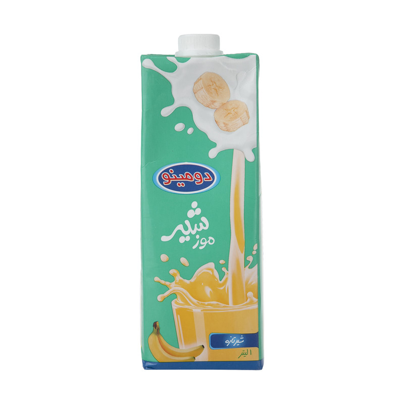 شیر موز دومینو - 1 لیتر 